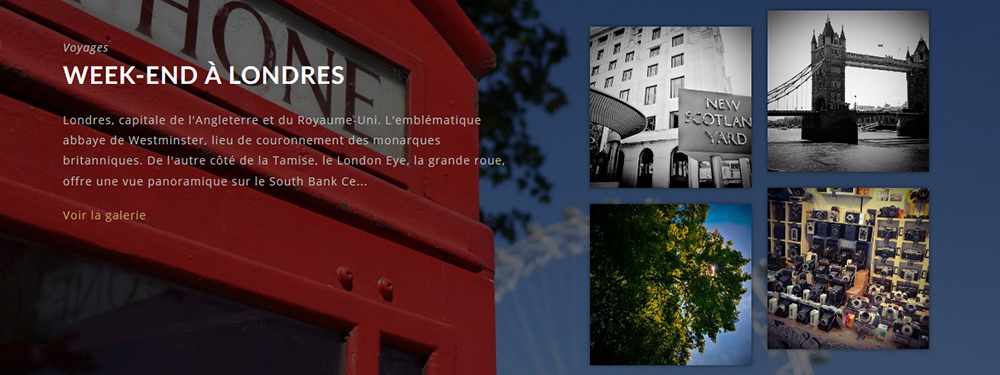 Lancement de mon site dédié à mon autre passion