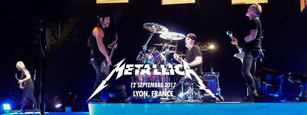 Multicam live Metallica à la Halle Tony Garnier (12/09)