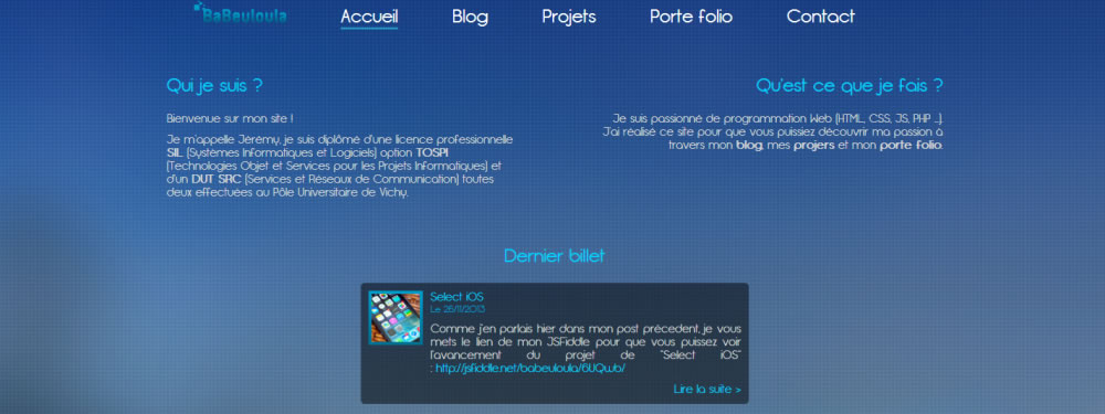 Réouverture du blog